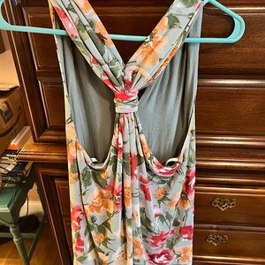 Womens boutique tank cute racerback detail